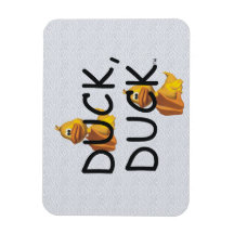 TEE Duck Duck Vinyl Magnet