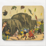 TEE Elephant Acrobatics Mouse Pads