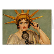TEE Freedom's Calling Greeting Card