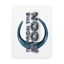 TEE From the Moon Rectangular Magnets