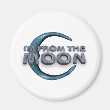 TEE From the Moon Refrigerator Magnets