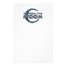TEE From the Moon Stationery Design
