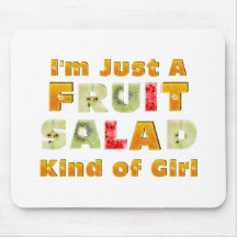 TEE Fruit Salad Girl Mousepad