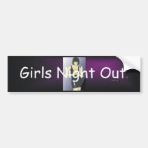 TEE Girls Night Out Bumper Stickers