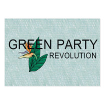 TEE Green Party Business Card Templates
