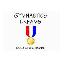 TEE Gymnastics Dreams Business Card Template