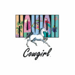 TEE Hawaii Cowgirl Photo Cut Out