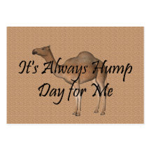 TEE Hump Day Business Card