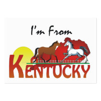 TEE I'm From Kentucky Business Card