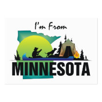 TEE I'm From Minnesota Business Card