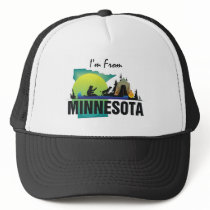 TEE I'm From Minnesota Trucker Hat