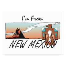 TEE I'm From New Mexico Business Cards