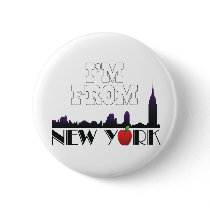 TEE I'm From New York Pin