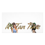 TEE It's Tan Time Picture Card