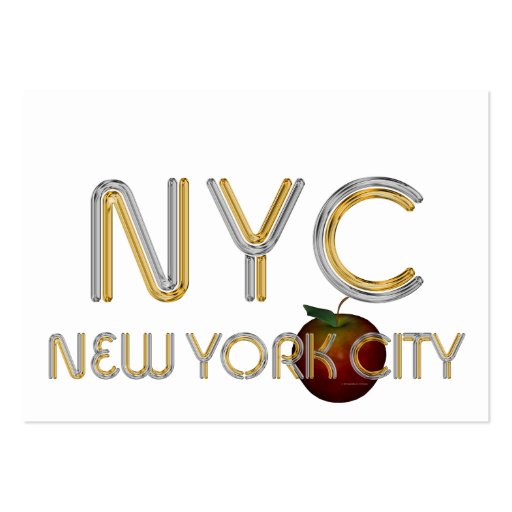 TEE New York City Business Card