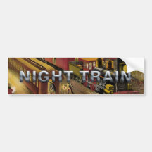 TEE Night Train Bumper Sticker