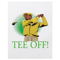 Tee Off Full Color Flyer