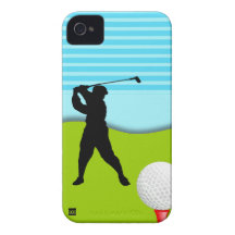 Tee off Golf iPhone 4 Case-Mate ID Case
