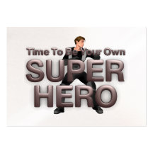 TEE Own Superhero Business Card Template
