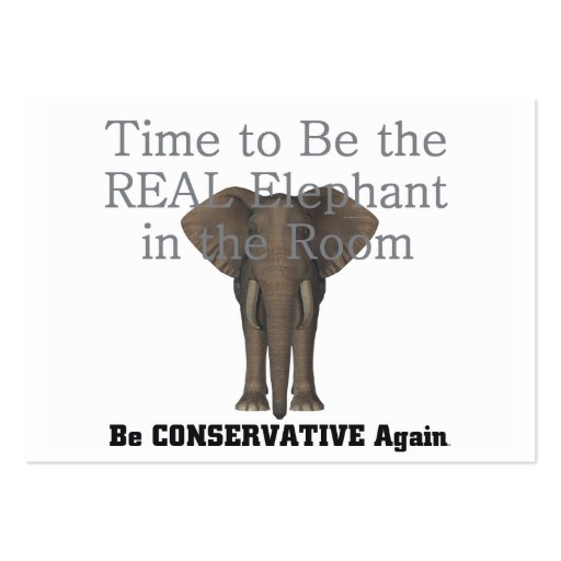 TEE Real Elephant Business Card