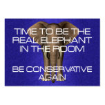 TEE Real Elephant Business Cards