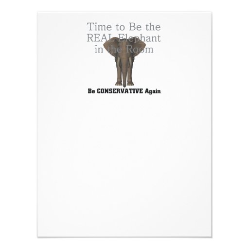 TEE Real Elephant Personalized Announcement