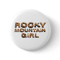 TEE Rocky Mountain Girl Pinback Buttons