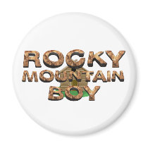 TEE Rocky Mountain Man Magnets