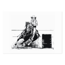 TEE Rodeo Cowgirl Business Card Templates