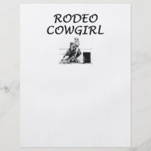 TEE Rodeo Cowgirl Flyer Design