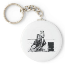 TEE Rodeo Cowgirl Key Chains