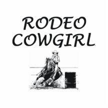 TEE Rodeo Cowgirl Photo Cutouts