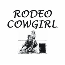 TEE Rodeo Cowgirl Photo Cutouts