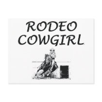 TEE Rodeo Cowgirl Postcards