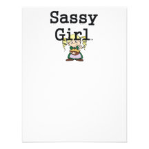 TEE Sassy Girl Custom Announcement