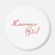 Tee - shirts de fille de Lawrence Magnets