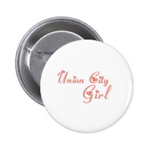 Tee - shirts de fille de ville des syndicats badge