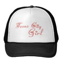 Tee - shirts de fille de ville du Texas Casquette
