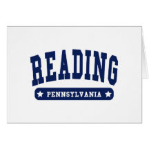 Tee - shirts de style d'université de la Pennsylva Cartes De Vœux