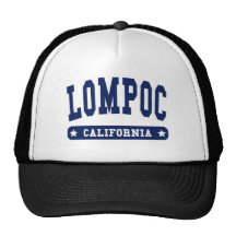 Tee - shirts de style d'université de Lompoc la Ca Casquettes De Camionneur