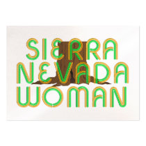 TEE Sierra Nevada Girl Business Cards