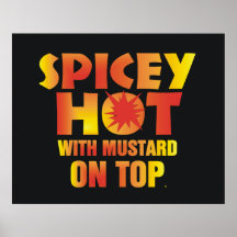 TEE Spicey Hot Poster