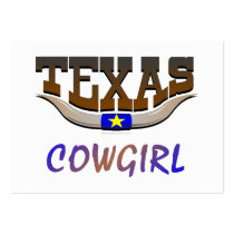 TEE Texas Cowgirl Business Card Template