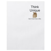TEE Think Unique Flyer Design