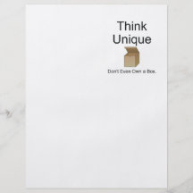 TEE Think Unique Flyer Design