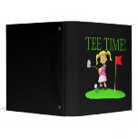 Tee Time 3 Ring Binder