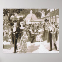 TEE Victorian Days Print