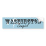 TEE Washington Cowgirl Bumper Stickers