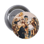 TEE Wave Babe Pinback Button