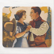 TEE Western Love Mouse Pad